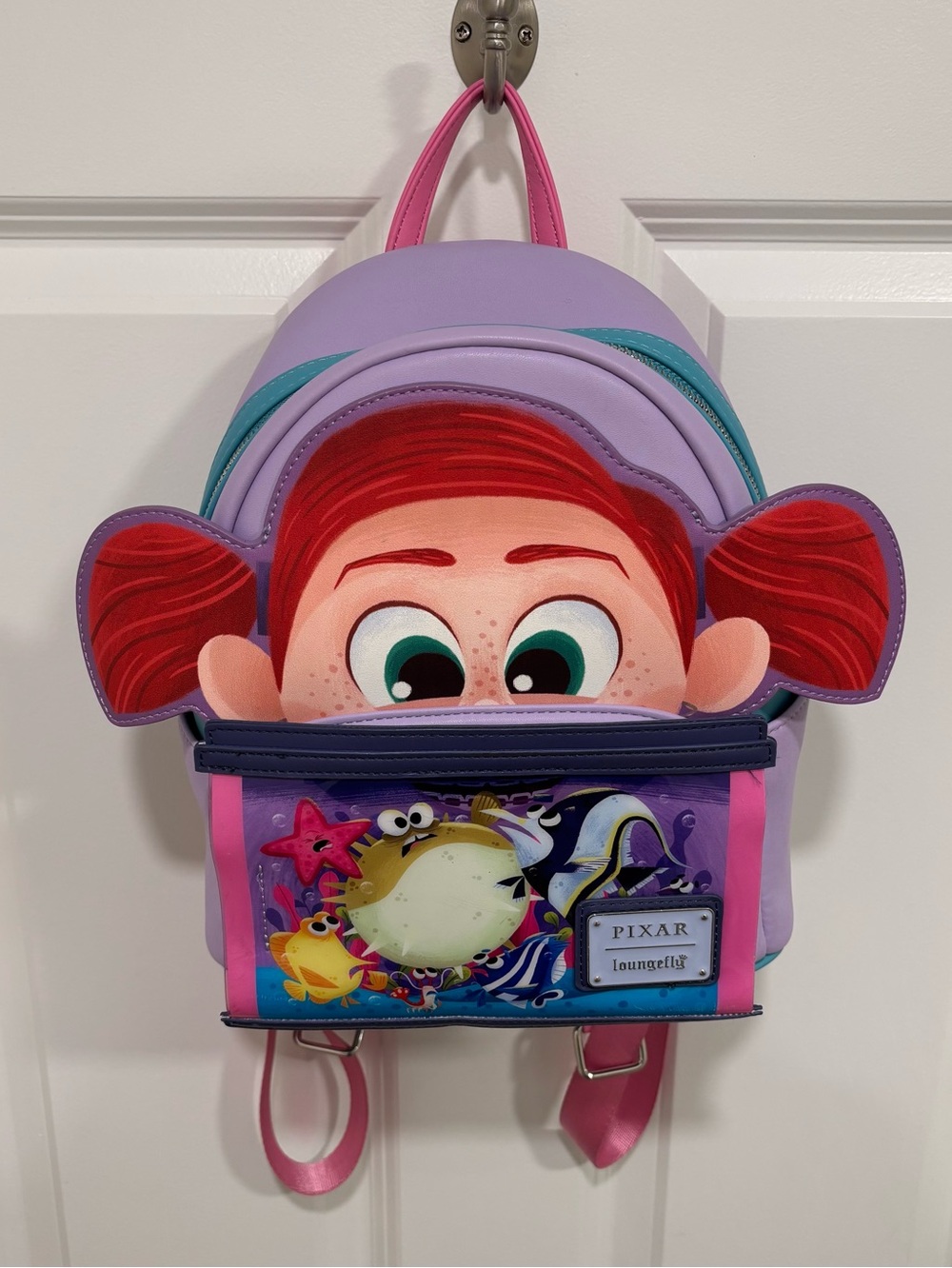 Loungefly Disney Pixar Moments Finding Nemo Darla Mini Backpack